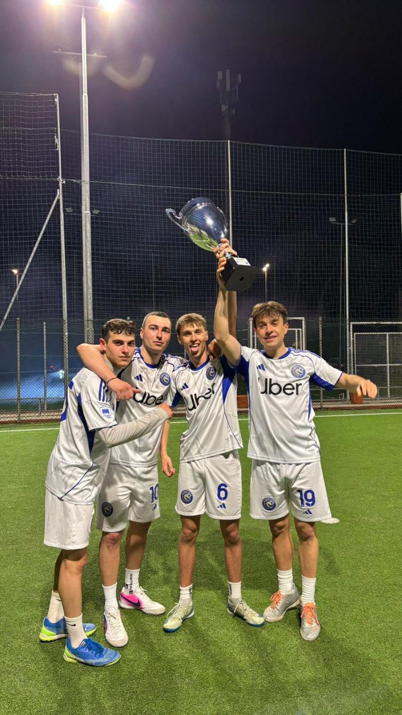 Premiazione del campionato Haaland